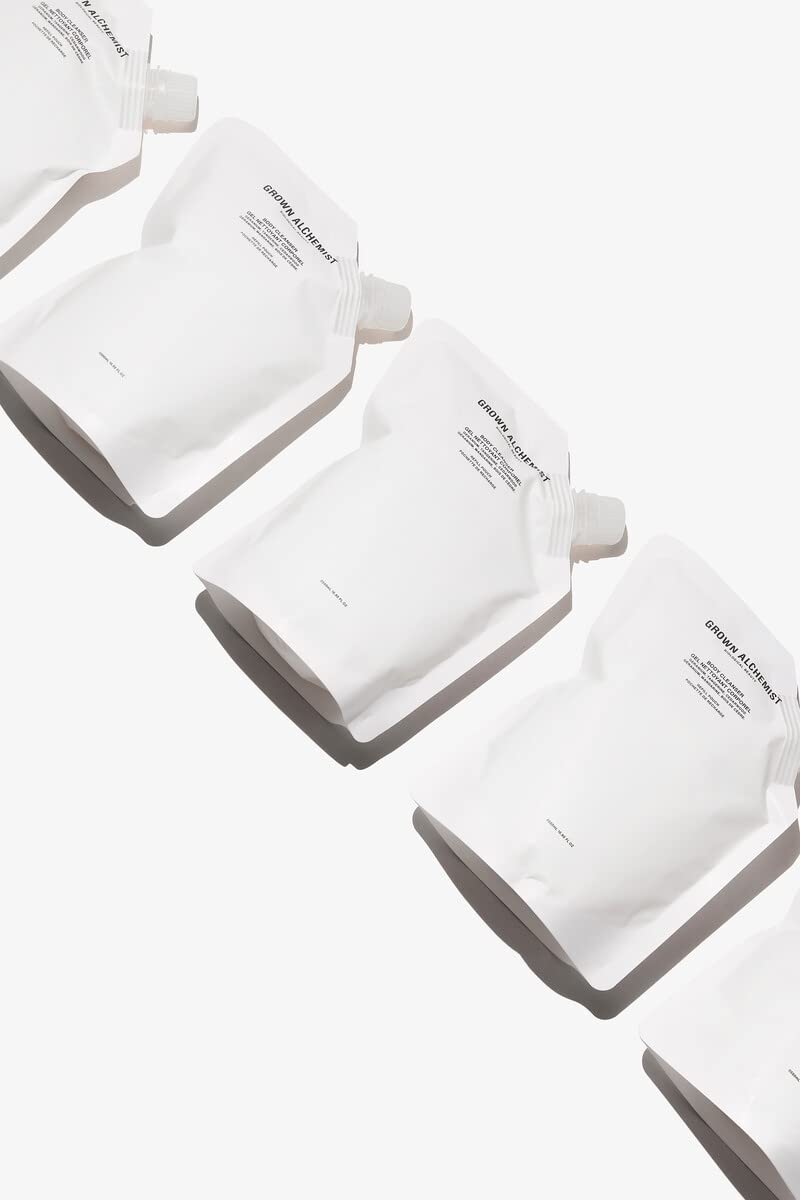 Grown Alchemist Body Cleanser, Geranium, Tangerine & Cedarwood. Gentle Body Wash that Hydrates and Cleanses Skin (500 ml).