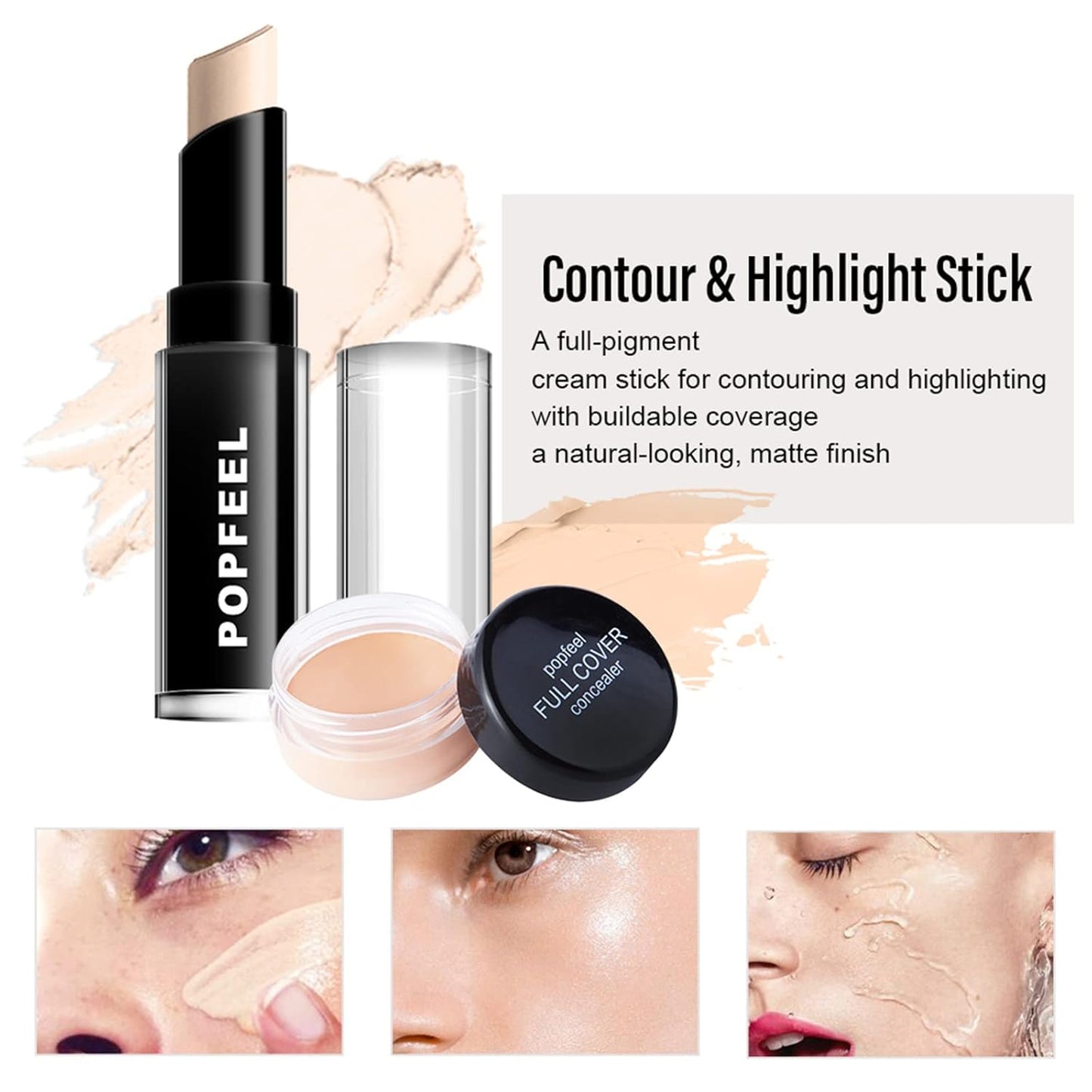 Makeup Kit for Women Full Kit, All in One Makeup Gift Set, Make up Kits for Beginners and Professionals - Eyeshadow Palette, Lipstick, Mascara, Concealer, Brush, Eyeliner, Eyebrow pencil