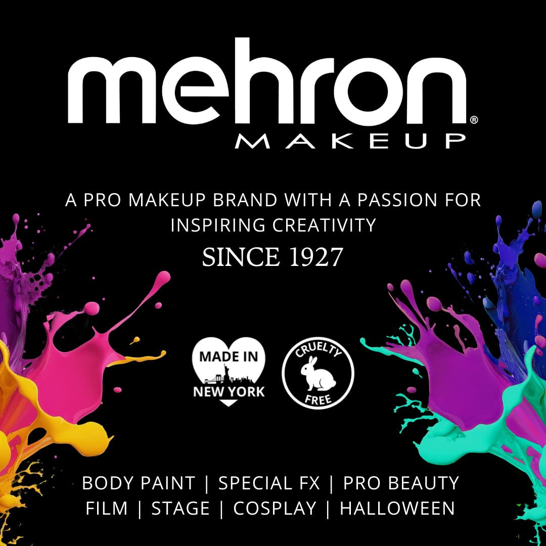 Mehron Makeup Color Cups (.5 oz) (Silver)