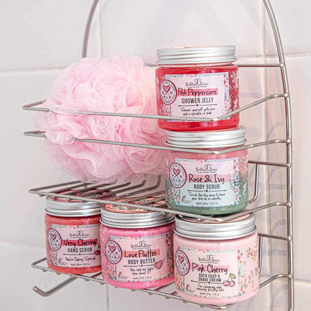 Bella and Bear Love Flutter Body Butter, Hydrating Formula, Soften & Prevent Scars, Stretch Mark Cream, 6.7oz