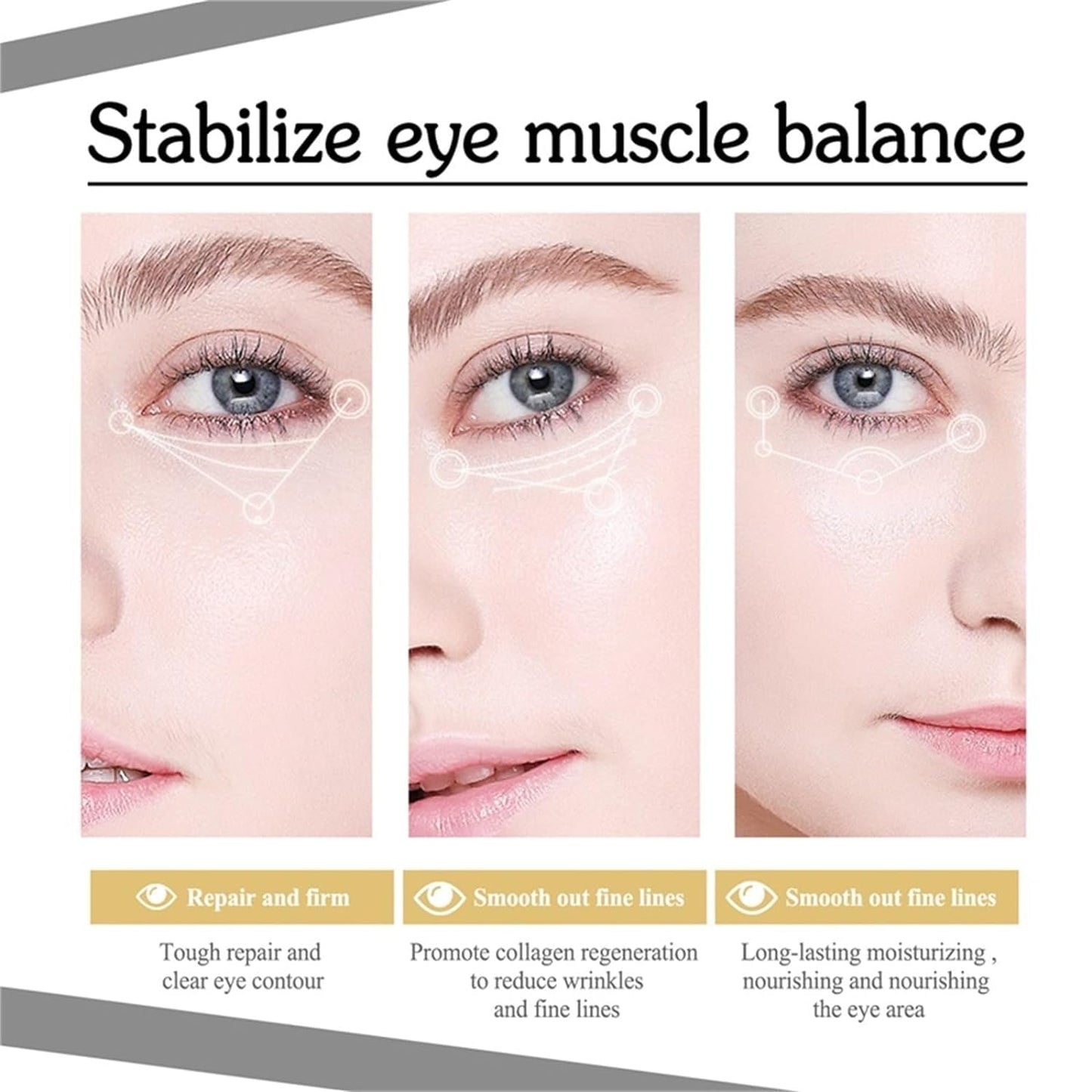2PCS Eye Effects Age-Defying Tinted Firming Gel, Eye Effects Firming Gel, Eye Effects Firming Gel, Reduce Eye Skin Problems ,Wake Up Eye Gel