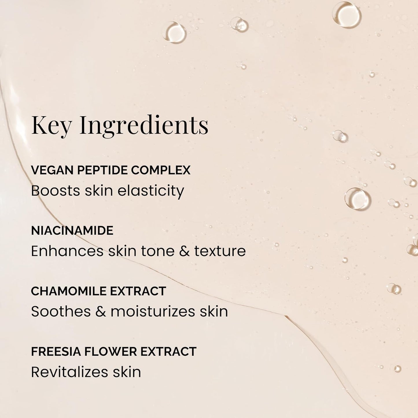 BEIGIC Treatment Essence - Hydrating Face Essence for Radiance & Smooth Skin Texture with Vegan Peptides & Niacinamide for Glass Skin (1.01 Fl. Oz)