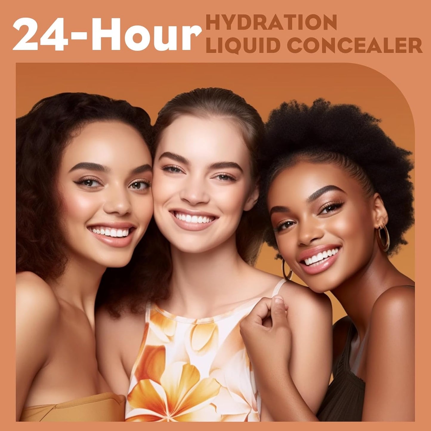 UCANBE Liquid Concealer Stick, Conceals, Covers, Highlights, Medium to Full Coverage Hydrating Color Corrector Face Makeup for Under Eye Dark Circles, Redness, Dullness, Fine Lines - Sand -0.3 Fl.oz