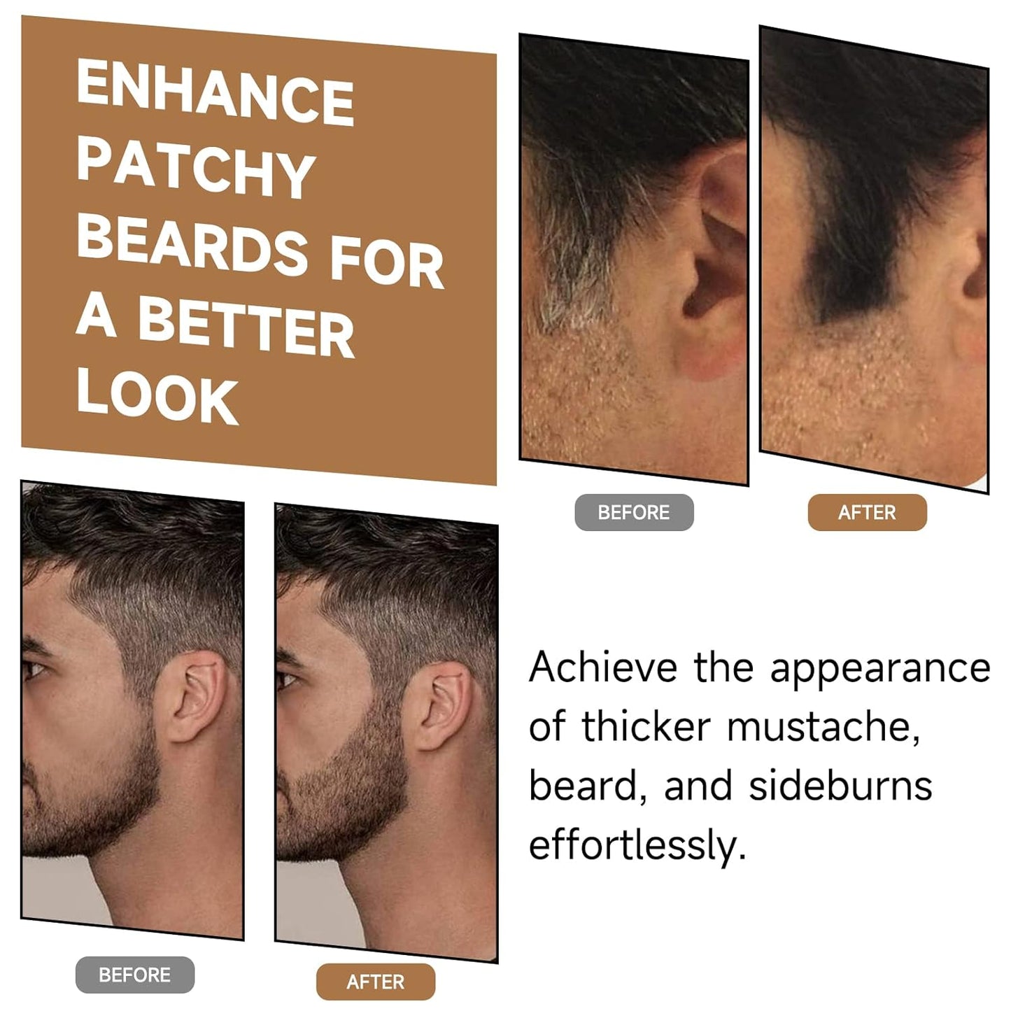 2 Pack Root Touch Up Shadow Powder, Gray Hair Cover Up, Color Root Coverage Powder for Thinning Grey Hairline, Instantly Concealer Hair Loss Beard Line Eyebrow, #17 Dark Blonde