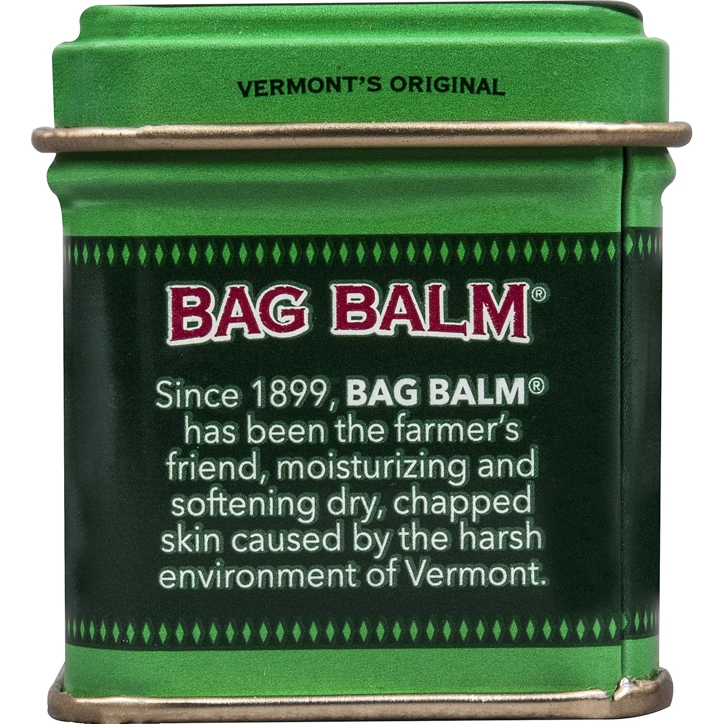 Bag Balm Vermont's Original Ointment, 1 Ounce Tin (Pack of 4), Moisturizing Ointment for Dry Skin that can Crack Split or Chafe on Hands Feet Elbows Knees Shoulders and More