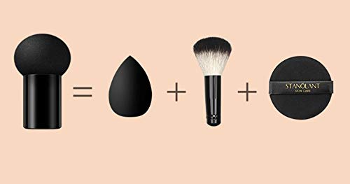 Magik Images Mushroom Head Air Cushion BB CC Cream Concealer Foundation Stick Moisturizing Natural Beige Cushion BB+CC Stick (Cushion BB+CC Stick, Ivory)