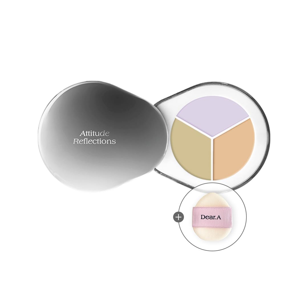 Dr.Althea Dear.A Perfect Cover Concealer Palette - Vegan Fomula, Conceal, Cover, Correct, Contour, Highlight, Multi concealer balette, Finger puff included (C03)