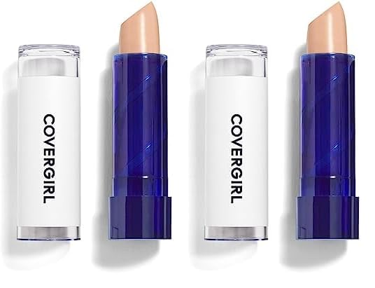 Covergirl Smoothers Moisturizing Concealer Stick, Light, 0.14 Ounce (Pack of 2)