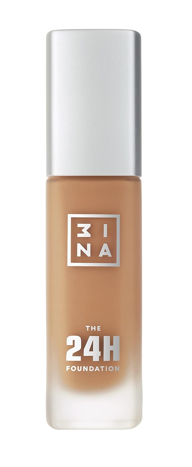 3INA The 24H Foundation 621-24H Long-Wearing Formula - Medium To High Buildable Coverage - Smooth Matte Finish - Expanded Shade Selection - Waterproof, Cruelty Free, Vegan Makeup- 1.01 Oz