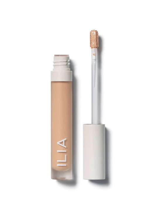 ILIA - True Skin Serum Concealer | Non-Comedogenic, Cruelty-Free, Vegan, Safe For Sensitive Skin, Reduces Appearance of Dark Circles + Blemishes (Lotus SC2.5, 0.16 oz | 5 ml)