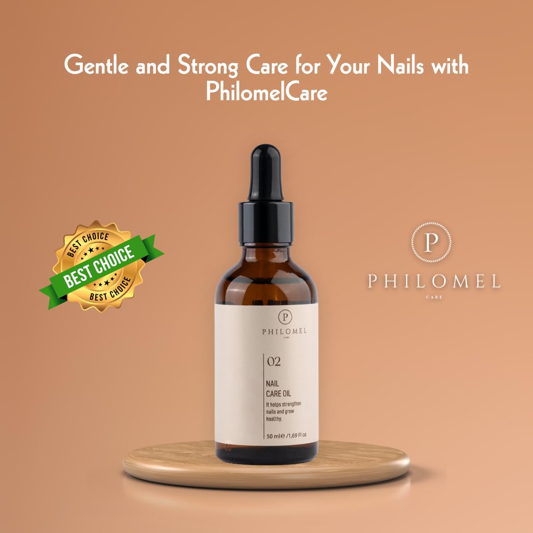 Philomel Nail Care Oil - Nail Hardener Extra Strong and Growth, Nail Strengthener and Growth