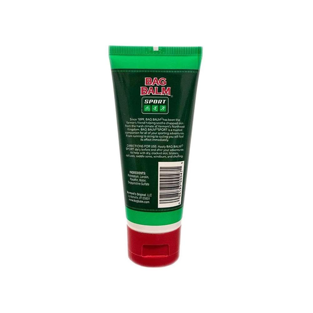 Bag Balm Vermont's Original Hand Moisturizer, Hand Balm for Dry Skin, Cracked Hands, Heels & Dry Hands Treatment, For Dogs and More Ointment, Dry Skin Lotion (2oz Tube (Pack of 2))