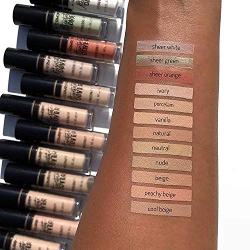 L.A. COLORS Ultimate Cover Concealer- Peachy Beige, 0.13 Fl Oz