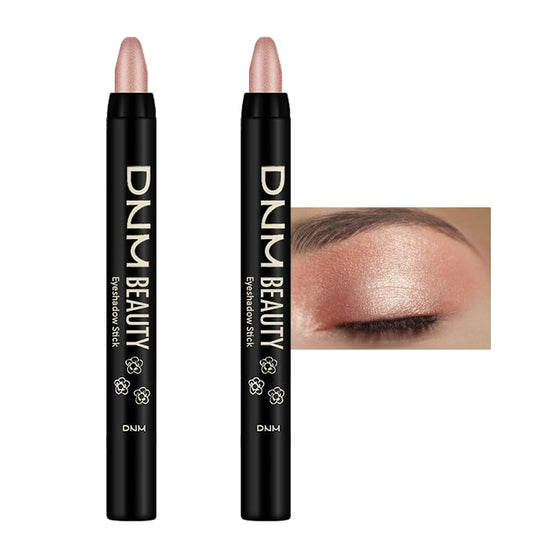 evpct 2Pcs Cream Eyeshadow Sticks Set for Eyes Waterproof, Champagne Shimmer Matte Eye shadow Stick Pencil Pen Bulk sombras en crema para ojos 17+17