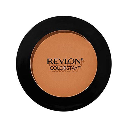 Revlon Powder Foundation, ColorStay Face Makeup, Longwearing, Oil Free-Fragrance Free, Noncomedogenic, Cappuccino (410)