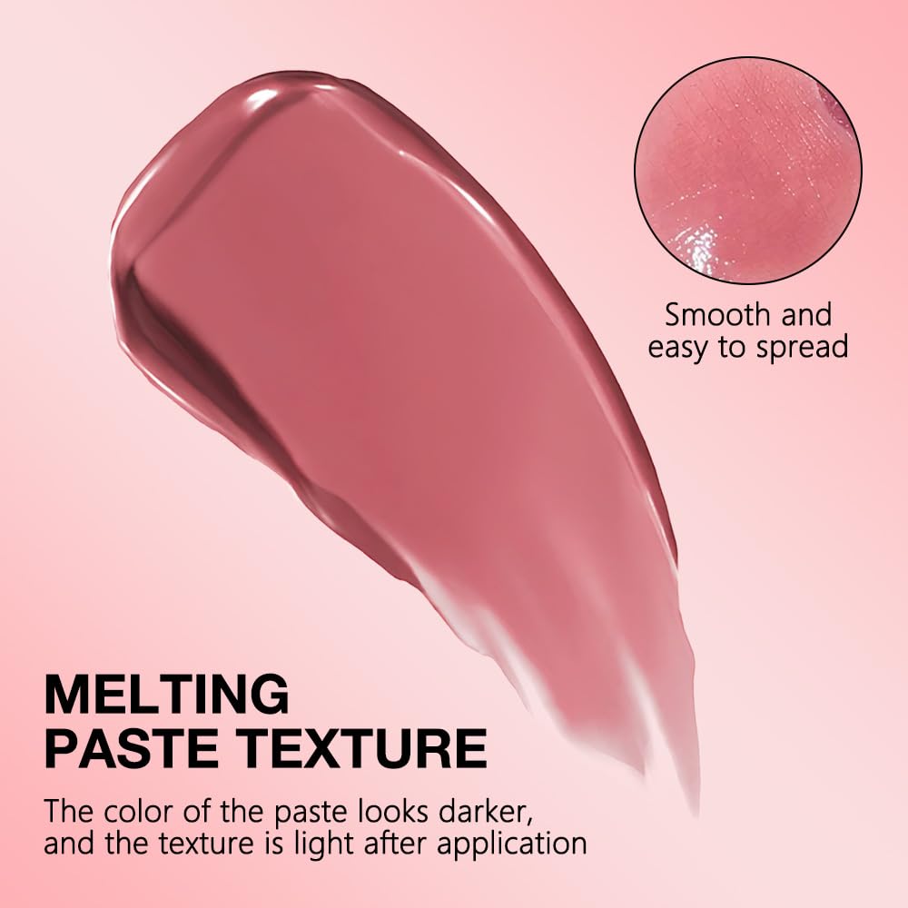 2PCS Honey Lipstick Tinted Lip Balm - Sheer Hydrating Lipstick for All Skin Tones - Moisturizing Lip Gloss, Nourishing Lip Balm with a Hint of Natural Warm Orange Pink Cherry Tint