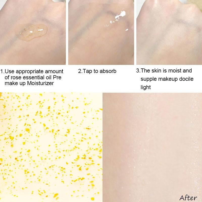 Liquid Primer Set Matte Liquid Full Coverage Oil Control Breathable Invisible Cover Concealer Primer with Face Primer, Makeup Sponge…