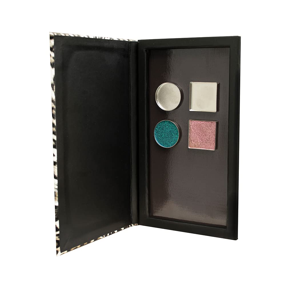 50 Pcs Empty Square Metal Pans, Makeup Palette Pans for Eyeshadow Magnetic Cosmetic Palette Size 26mm (Square - 50 Pcs)