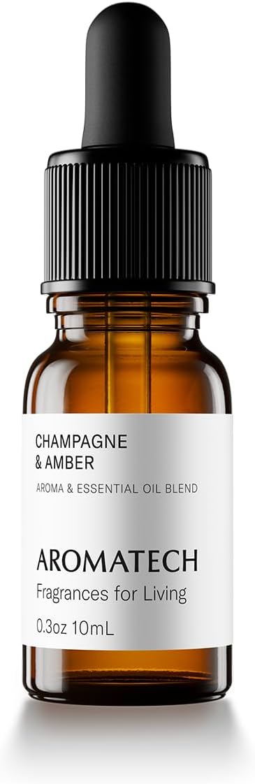 AromaTech Champagne & Amber Aroma Oil for Scent Diffuser - 10 Milliliter