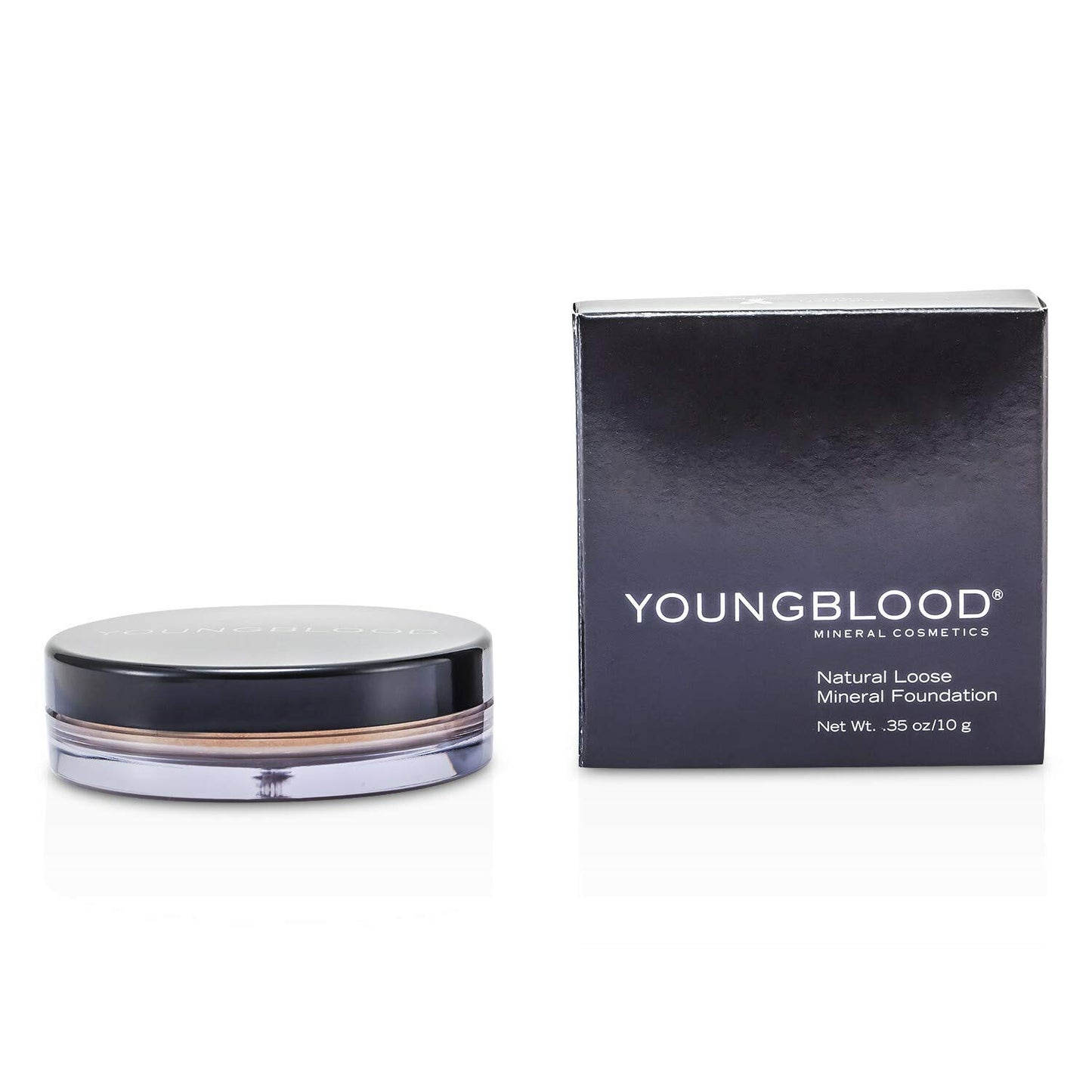 Youngblood Clean Luxury Cosmetics Natural Loose Mineral Foundation, Tawnee | Loose Face Powder Foundation Mineral Illuminating Full Coverage Oil Control Matte Lasting | Vegan, Cruelty-Free