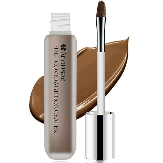 Liquid Concealer Stick Makeup, Hydrating and Lightweight for All Day, Full Coverage 09# COCOA