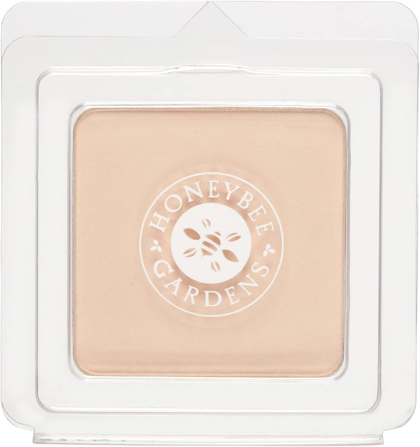 Honeybee Gardens Pressed Mineral Powder Foundation Refill, Geisha, Pale, Cool Shade, Adjustable Coverage, Natural Finish, With Botanical Extracts And Vitamin E, 7.5g