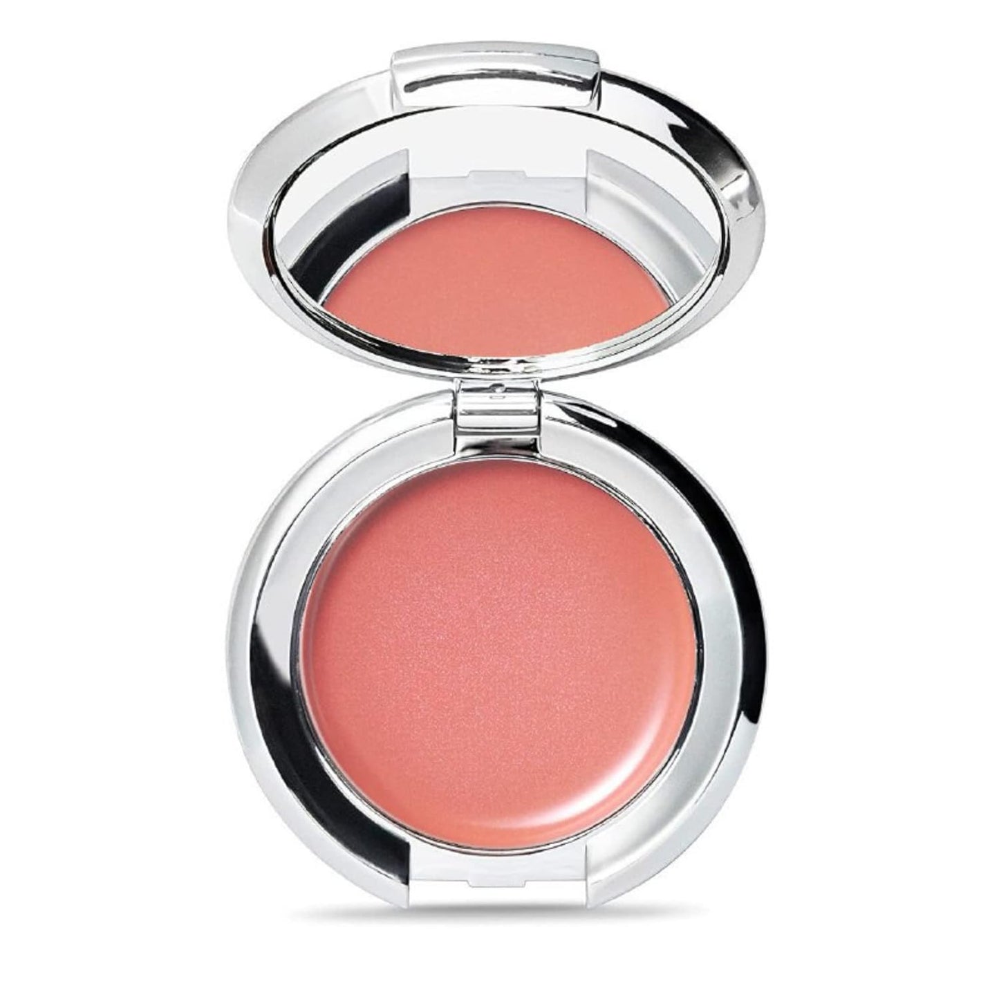 Nude Envie - Cream Blush - Creamy & Blendable for Easy Application - Pigmented Long-Lasting Dewy Finish - With Hyaluronic Acid - Mirror Compact - Vegan, Paraben-Free & Cruelty-Free - Peachy
