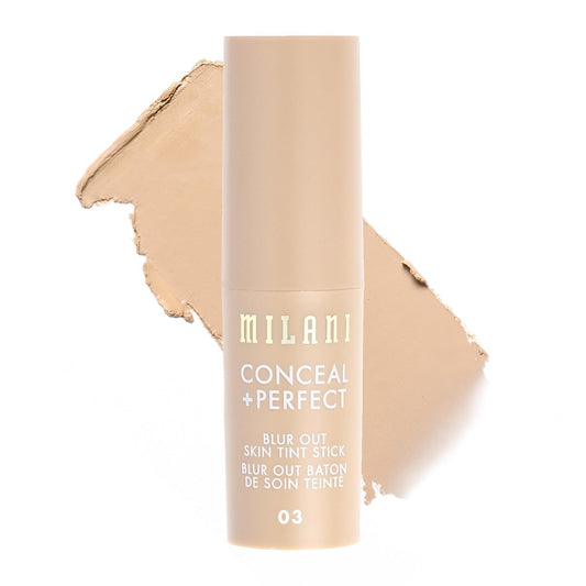 Milani Conceal + Perfect - Skin Tint Stick, Blur Out Tinted Moisturizer Makeup, Shade 003