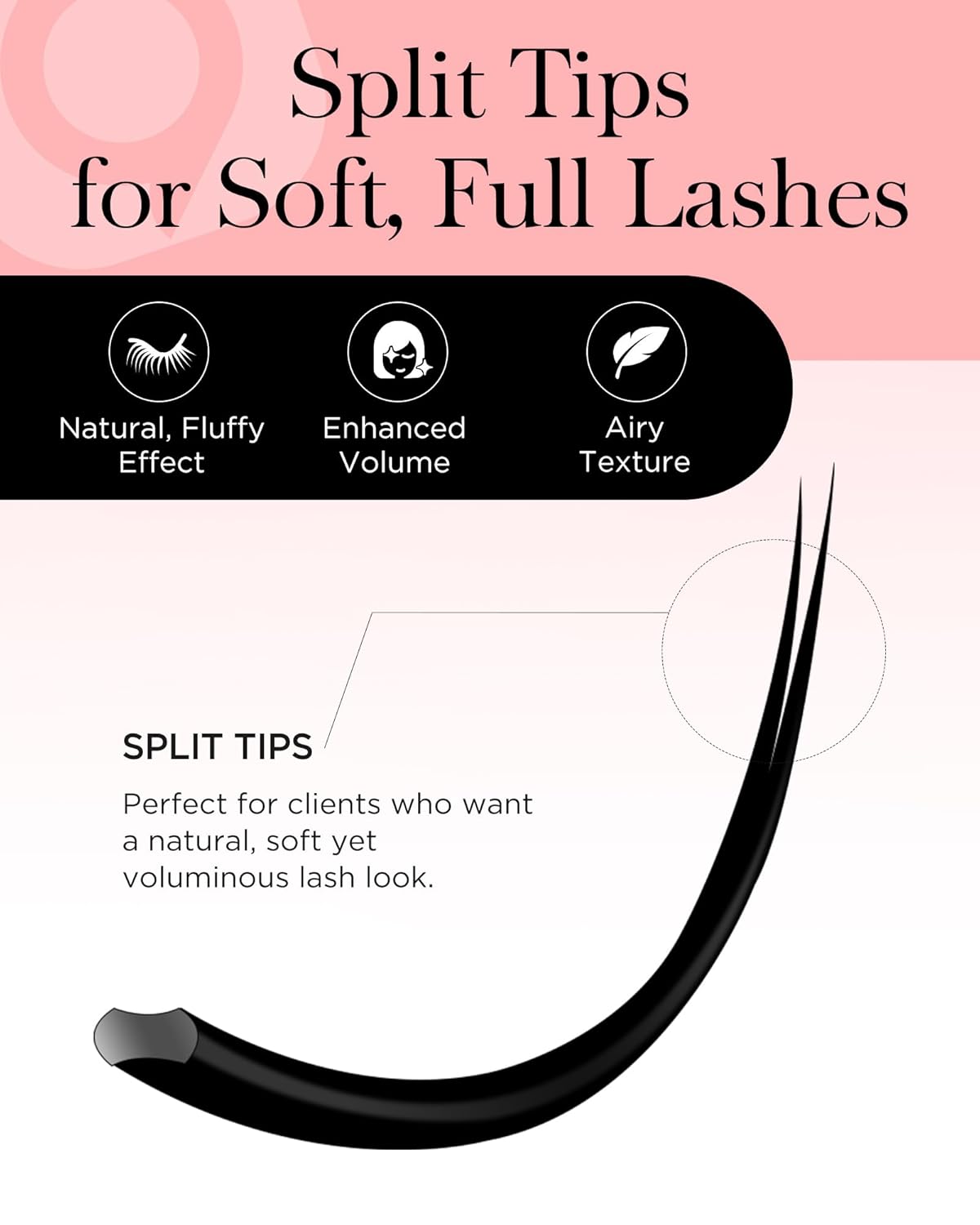 BEYELIAN Flat Eyelash Extension, Ellipse Lash Extensions 0.20 C Curl 10mm 16 Rows Matte Black Eyelash Extension Supplies Classic Lash Extensions Individual Eyelashes Salon Use