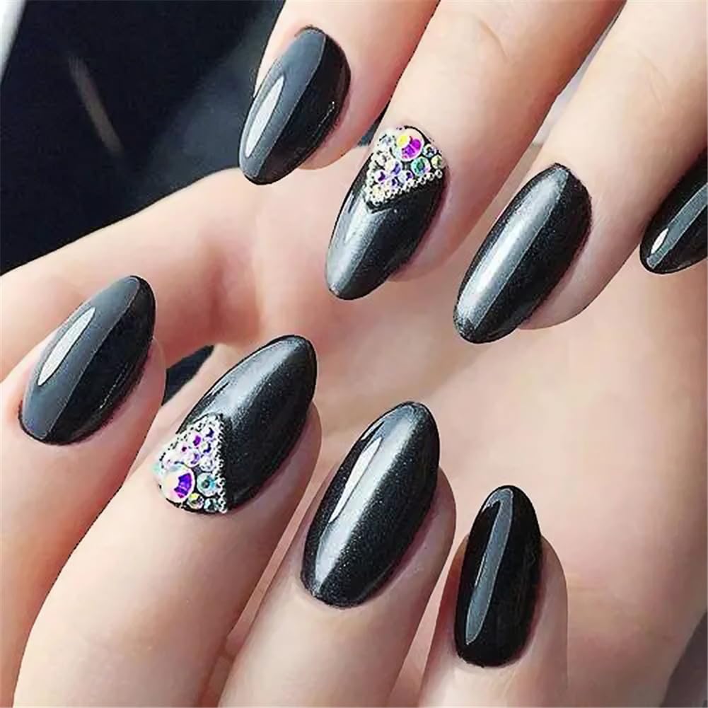 500 Pieces SS30 6mm Flatback Rhinestones Clear Glass Round Gems Crystals for Nail Art DIY Crafts Clothes Shoes Bags （Dark Grey）