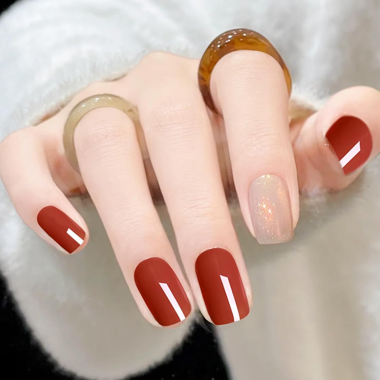 Major Dijit Quick Dry Nail Polish Brown Summer Nail Lacquer for Nail Art Regular Nail Polish 0.41 fl oz.