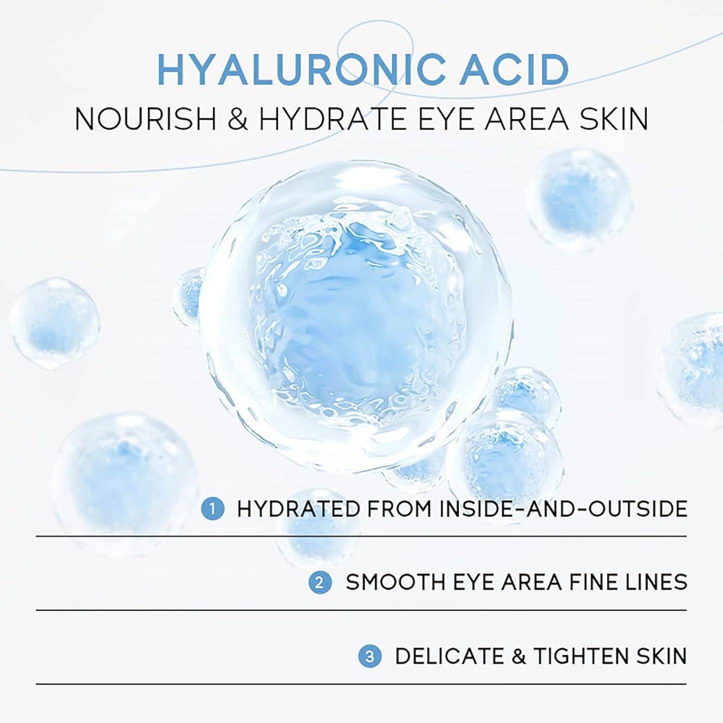 ARAKY Milk Under Eye Cream Roll-On, Triple Roll & Glow the Skin Around The Eyes, Eye Serum For Dullness, Dryness, Fine Lines, Repair Wrinkles Under The Eyes, Intense Hydrating Eye Treatment Serum Oil