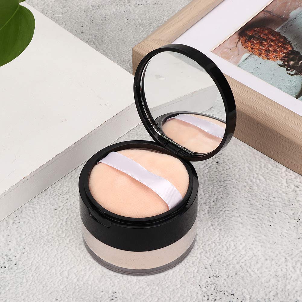 Sonew Makeup Finish Loose Powder, Oil Control ing Moisturizing Makeup Setting Powder for Face, Hair - 15g (01#)