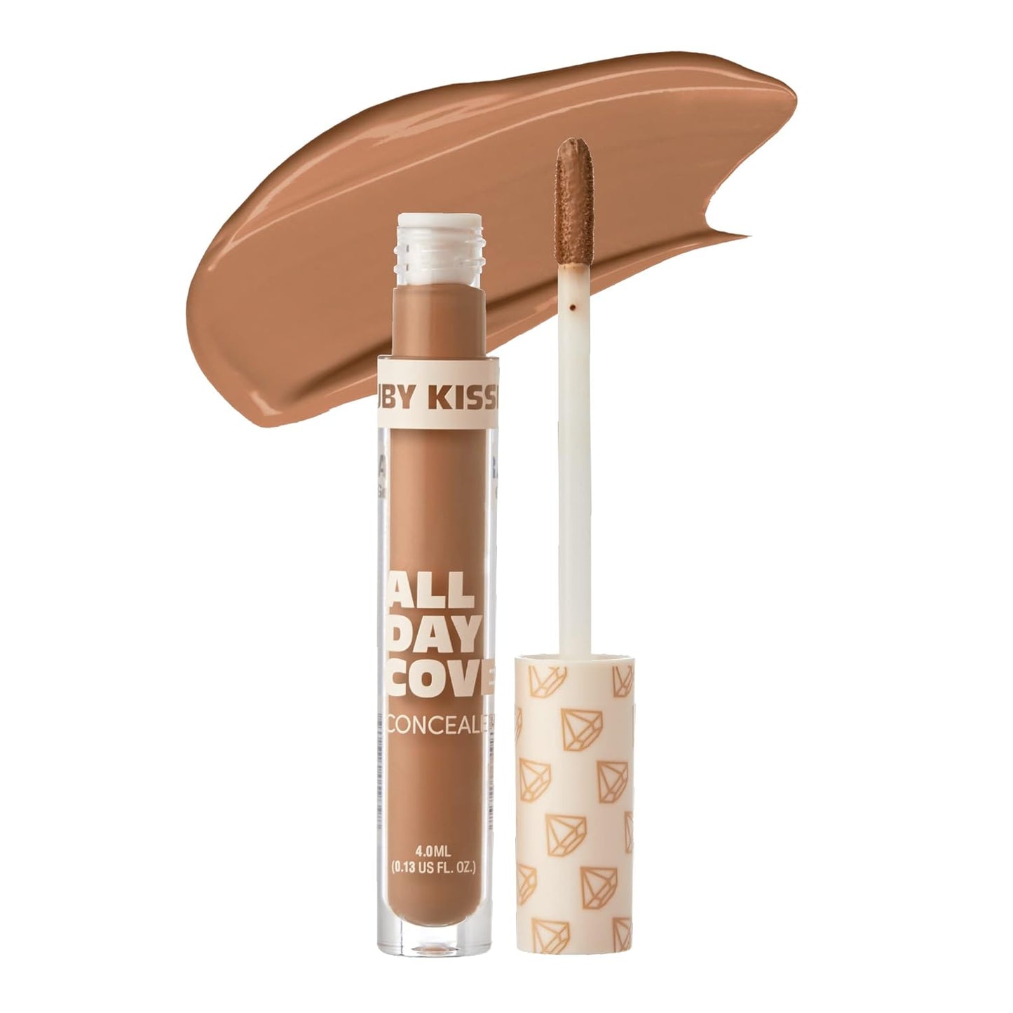 Ruby Kisses All Day Concealer Lightweight Full Coverage Multi-Use Concealer 0.13 Fl Oz (Toffee)