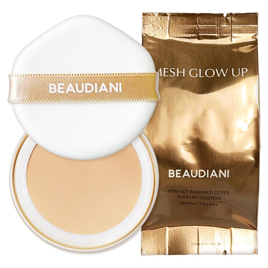 Mesh Glow Cushion Foundation (01-REFIL Natural Cover Daily (#21), Refill Only)