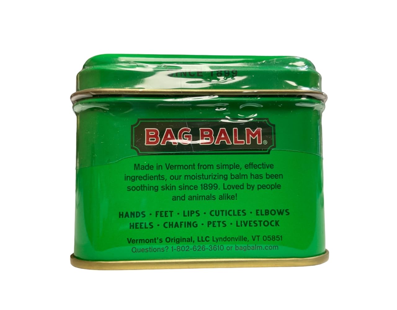 Bag Balm Vermont's Original for Dry Chapped Skin Conditions - Hand & Body (4 Ounce (Pack of 3))