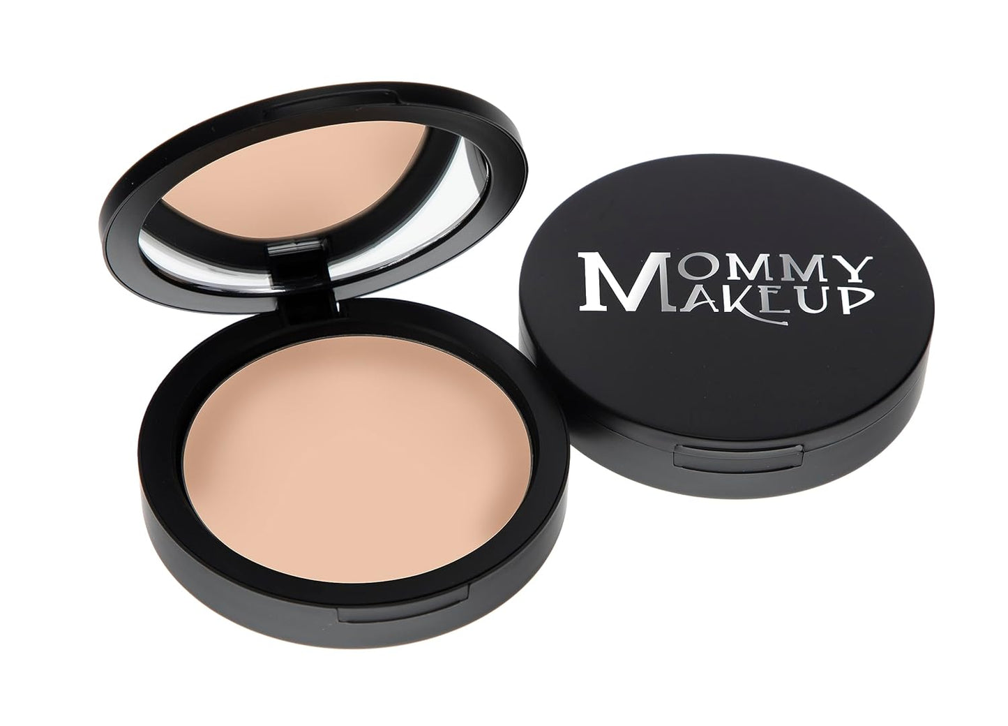 Mineral Dual Powder in Due Date (Medium) | 4-in-1 Pressed Mineral Foundation with SPF 15 for Flawless Glow & Soft Looking Skin | Oil Free, Talc Free, Gluten Free | 0.45 Oz | by Mommy Makeup