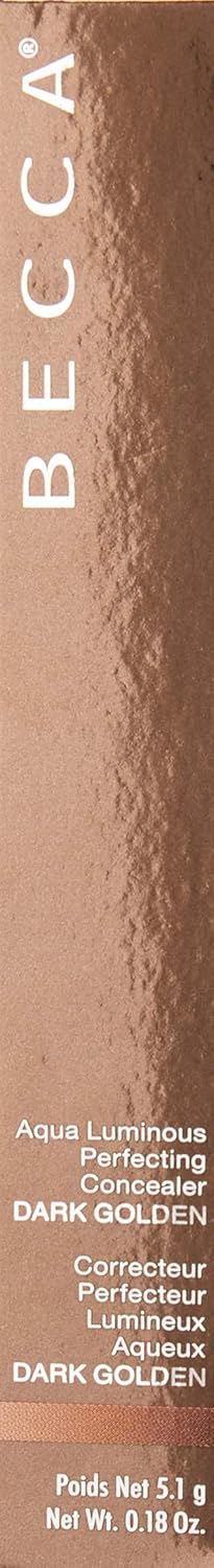Becca Aqua Luminous Perfecting Concealer, Dark Golden, 0.18 Ounce
