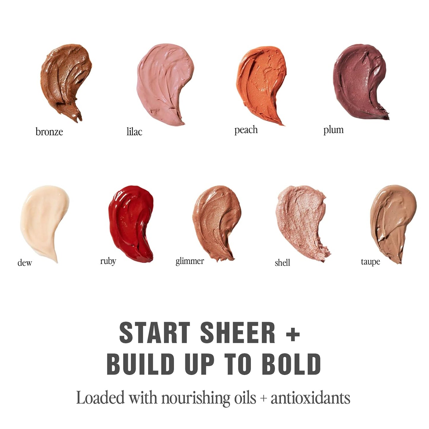 Jillian Dempsey Lid Tint: Satin Cream Eyeshadow I Easy Application for a Natural Shimmer or a Layered Matte Finish I Peach