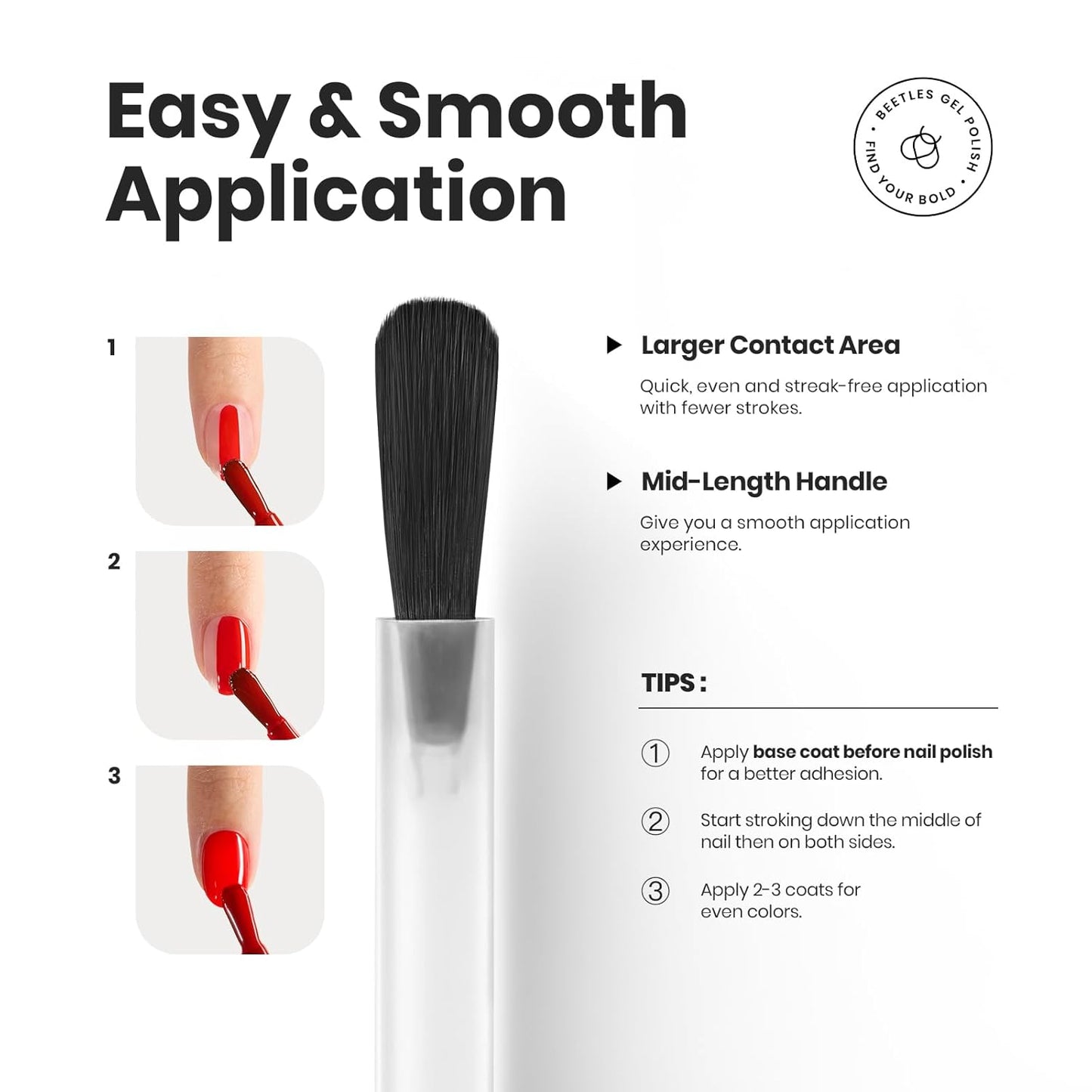 Beetles Blue Nail Polish 1Pcs 15ml Paulina Lapis Blue Color Fingernail Polish-Fast Drying & Long Lasting Nail Polish for 4th of July Nail Salon-Quality Results