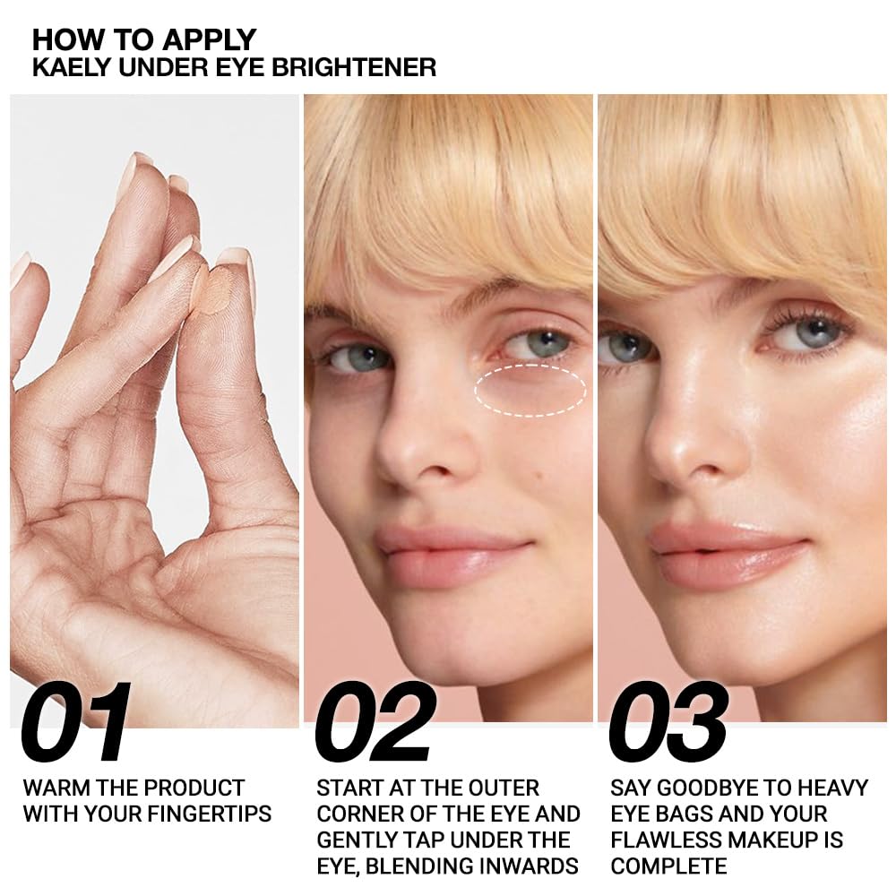 evpct under Eye Brightener, Nourishing Luminous under Eye Concealer Color Corrector for Dark Circles, Waterproof Naturactor Concealer Pot make up for face Eye Ring corrector de ojeras. 10# Natural