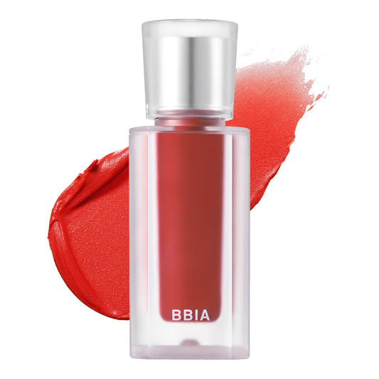 BBIA Last Velvet Tint NEW - Soft Creamy Matte Finish Lip Stain, Blur Effect & Velvety Texture, Long-Lasting, High Pigment, Non-Drying, Vegan, Korean Lip Makeup (V02 EXTRA BOUNCE, Pack of 1)