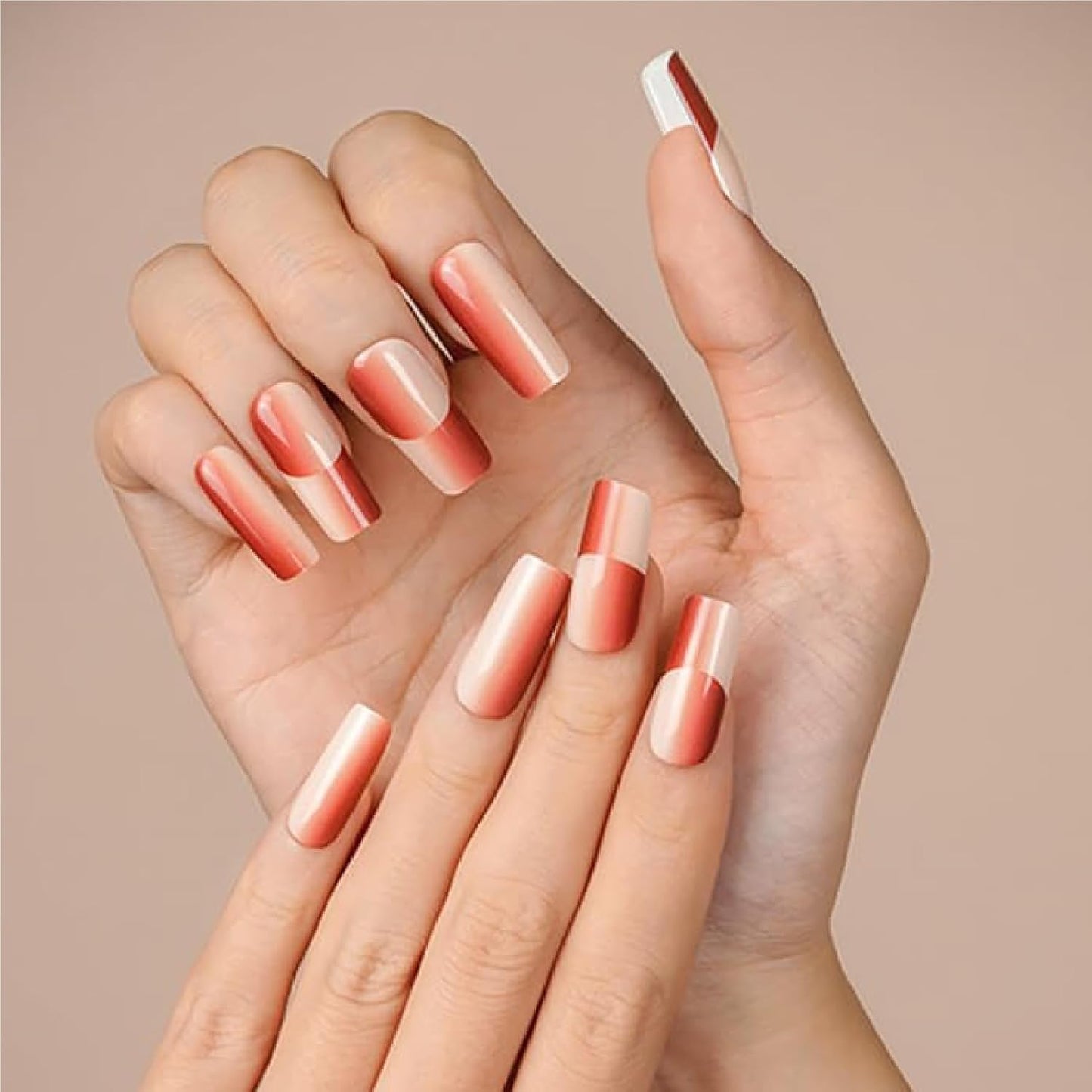 Semi Cured Gel Nail Strips, 20pcs, Long Lasting