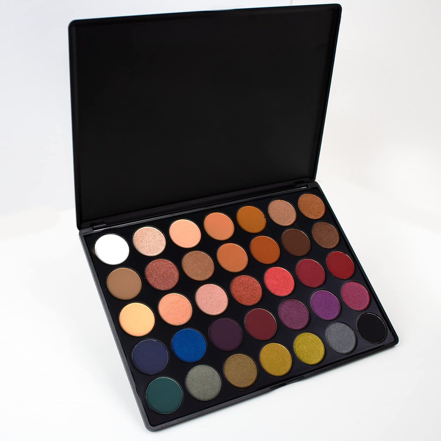 Palladio Ultimate Pro Eyeshadow Palettes, Professional and Personal Use, 35 High Pigmented Powder Colors, Matte, Shimmer, Satin Finishes, Long Lasting (SPRING 2020)