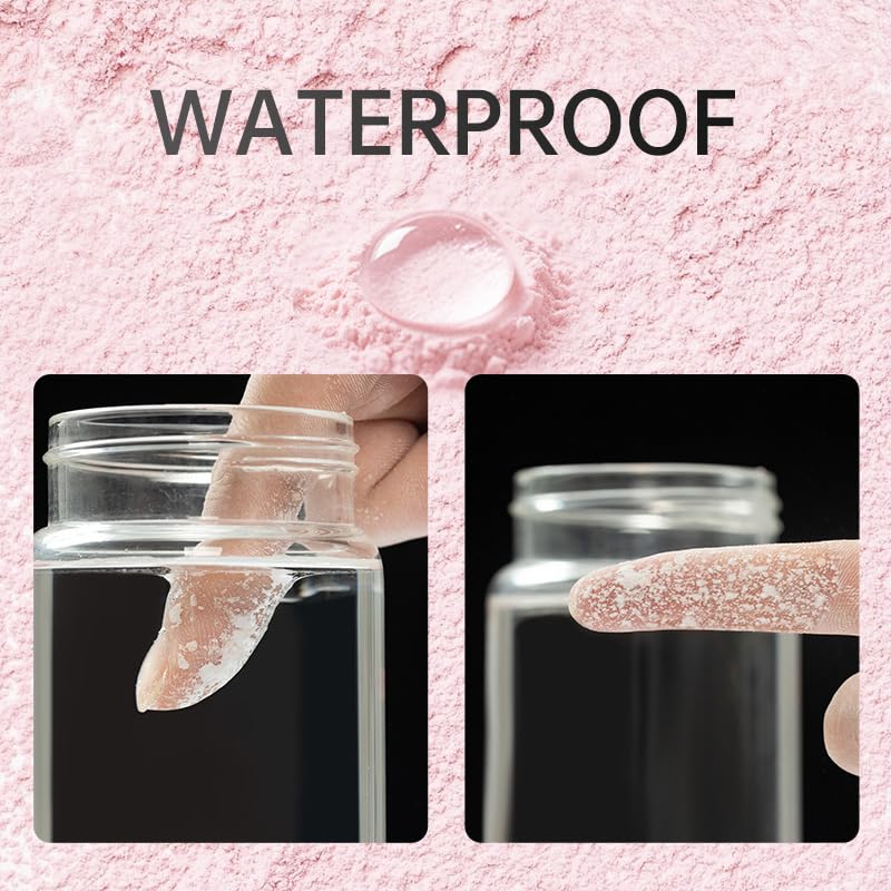 CATKIN Loose Setting Powder - Translucent Shimmer Finishing Powder, 3 Colors Even Skin Tone, Oil Control Makeup Pore Minimizing Powder with Velour Puff (0.42oz, C01 Shimmer for Oily Skin)