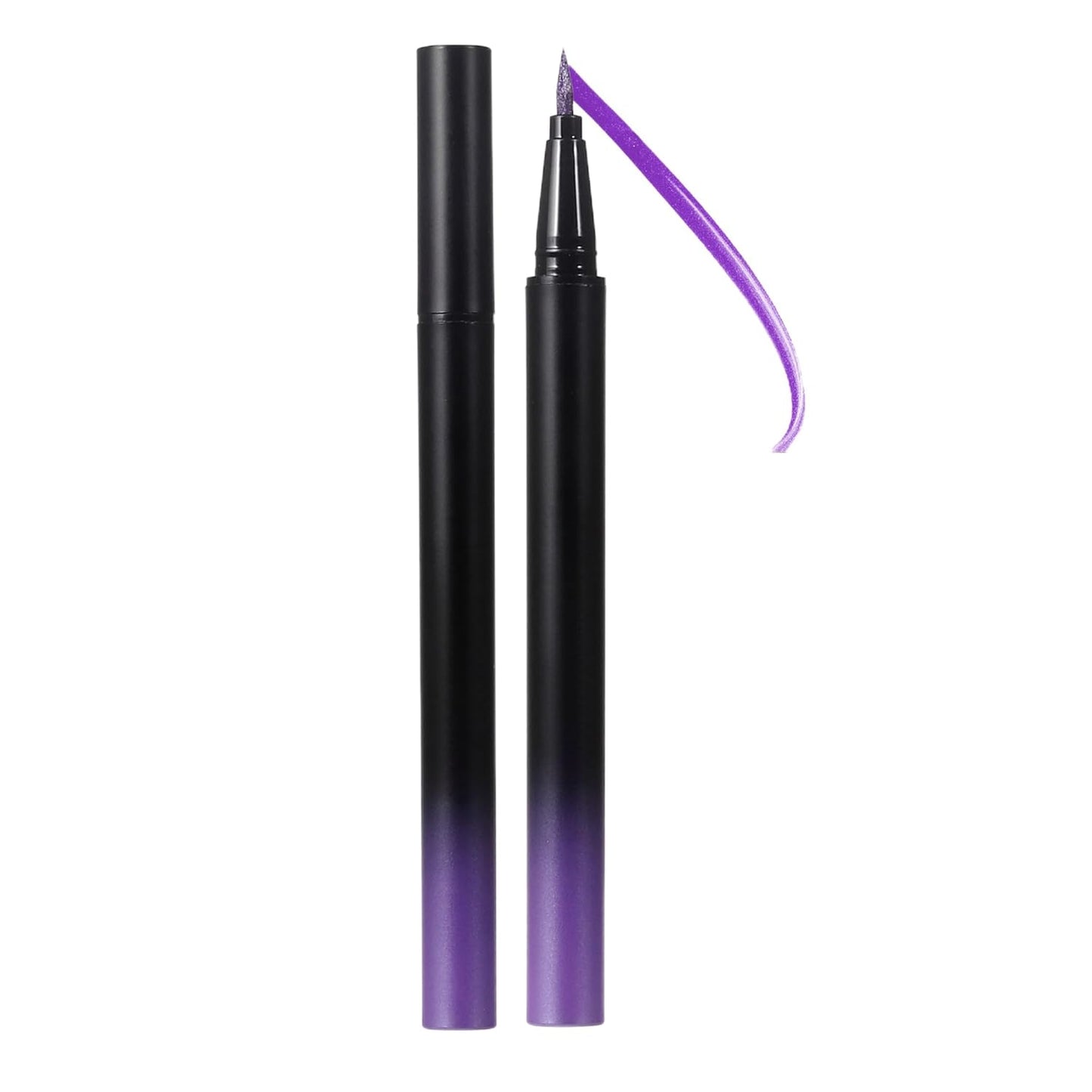 waterproof eyeliner metallic satin finish liquid eye liner pencil colorful high pigmented shimmer Purple
