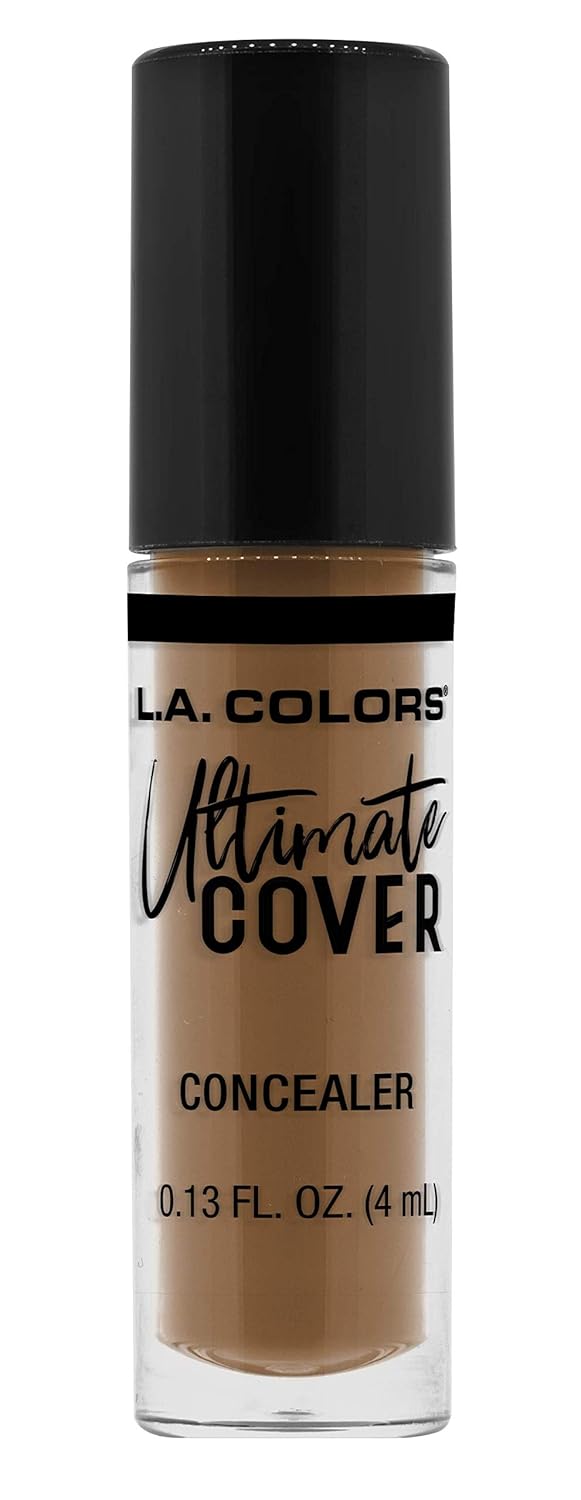 L.A. COLORS Ultimate Cover Concealer- Almond, 0.13 Fl Oz