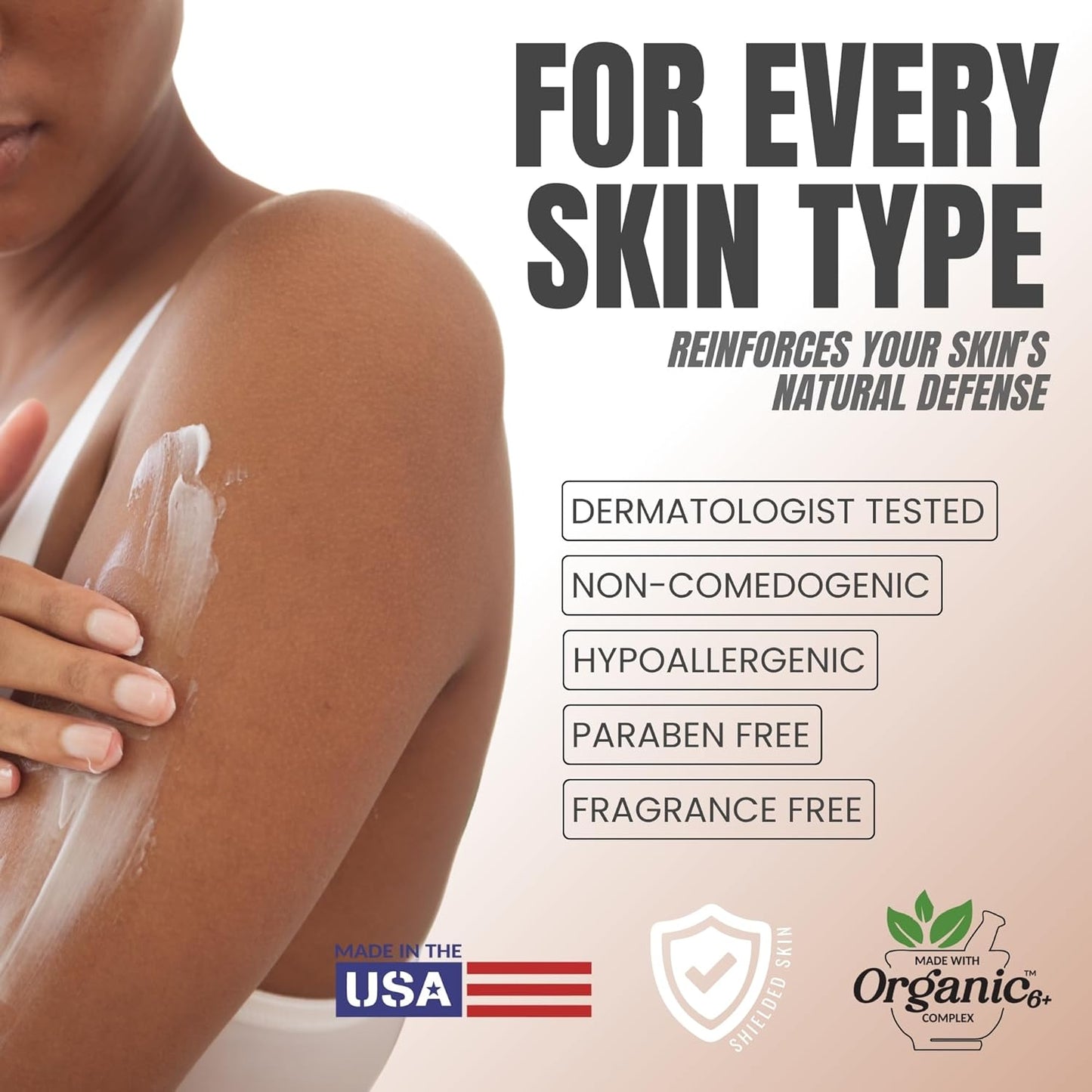 Vitamin C Body Lotion with Ceramides & Stem Cells, Anti-Aging Moisturizer Cream for Noticeably Youthful, Even Skin Tone, Lightweight, Fragrance-Free, 16.9 oz, 2-Pack