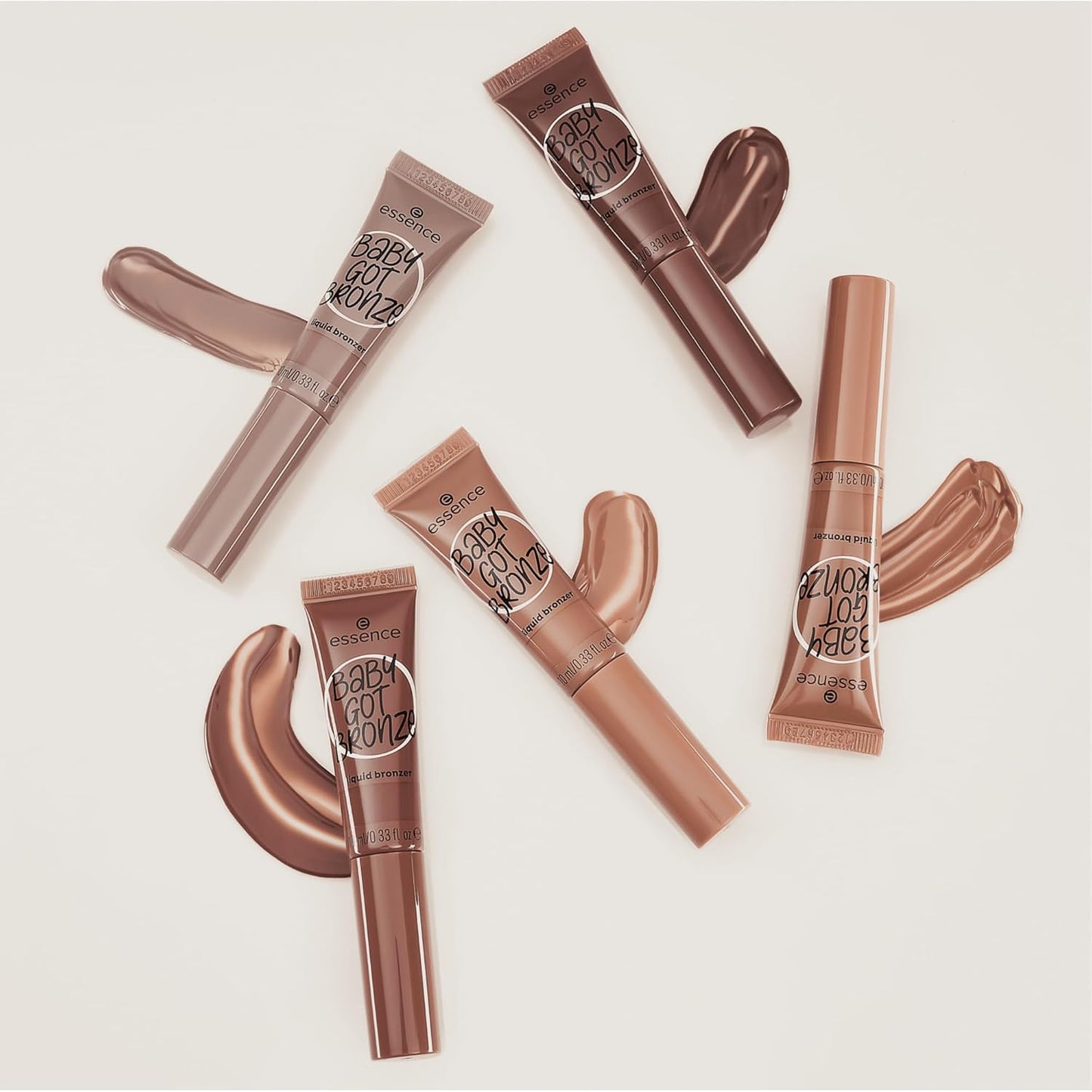 essence | Baby Got Bronze Liquid Bronzer | Lightweight, Buildable, Natural Finish with Sponge Applicator| Vegan & Cruelty Free (40 | Tan-Tastic)