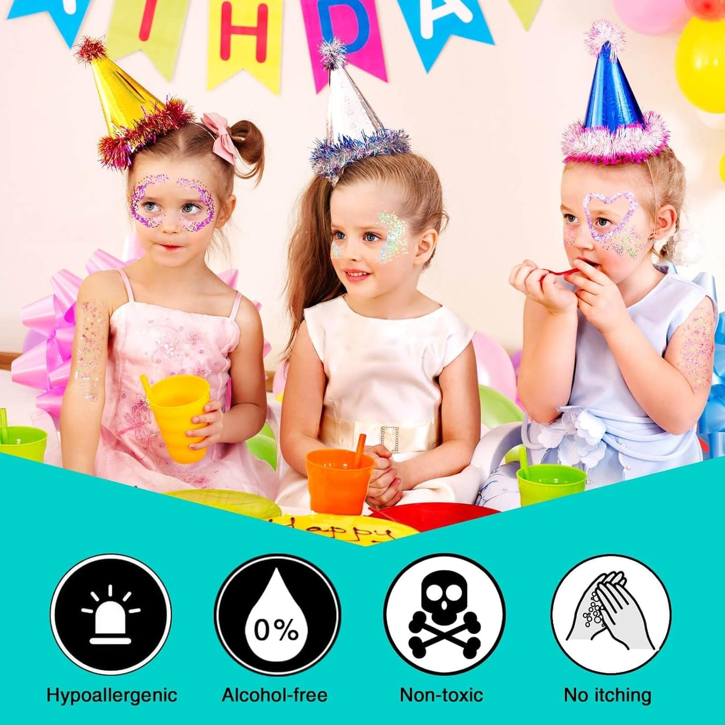 MEICOLY Chameleon Purple Face Body Glitter,Mardi Gras Outfit for Women,Mardi Gras Accessories,Chunky Glitter Face Paint,Color Changing Mermaid Face Glitter,Festival Glitter Makeup for Face Body Hair